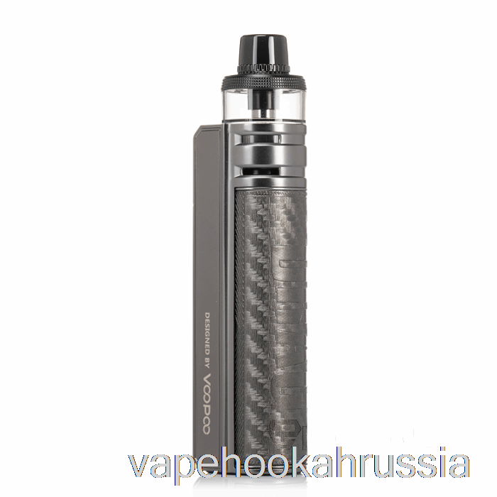 Vape Juice Voopoo Drag H80s Pod Mod Kit серый углеродное волокно